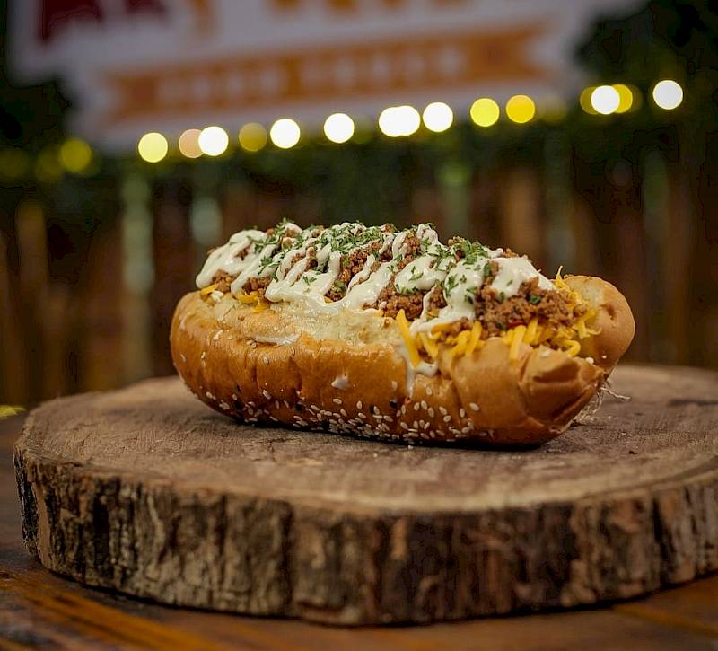 Hot dogs de calle